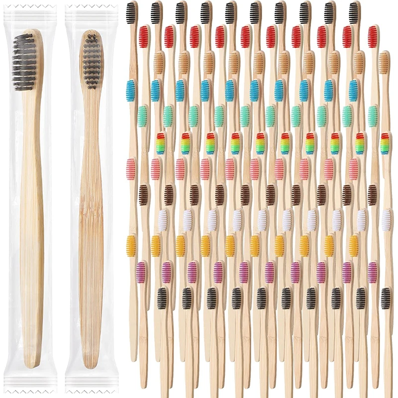 Raspall de dents de bambú ecològic